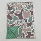 Baby Kids Blankets Green Khaki Deer Camo Hunting Blankets BL0226 11.15