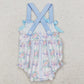 Baby Infant Girls Rompers Flowers Cakes Straps Bows Rompers SR2698