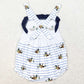 Baby Girls Rompers Ruffle Ducks Straps Rompers SR1584