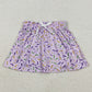 Baby Girls Skirts Purple Sprinkles Team Skirts Shorts Bottom GLK0144 12.9