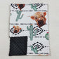 Baby Kids Blankets Toddler Children Western Highland Cows Blankets BL0152 11.15
