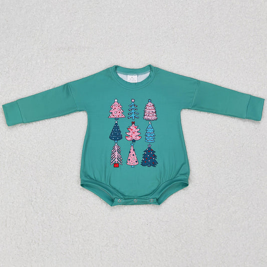 Christmas Tree Print Infant Baby Rompers LR0701