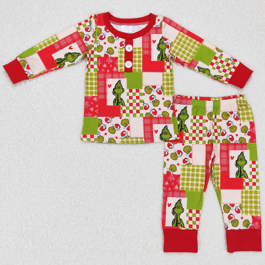 Christmas Baby Girls Pajamas Kids Sibling Pajamas Sleepwear Sets GLP0846