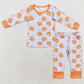 Baby Girls Pajamas Orange Pumpkin Top Pants Bamboo Pajamas Sets BLP0584 GLP1362