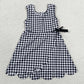 Baby Girls Dress Black Checked Sleeveless Yoga Active Shorts Scallop Knee Length Dresses GSD3777