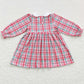 Boutique Baby Girls Dress Christmas Smock Dresses GLD0300