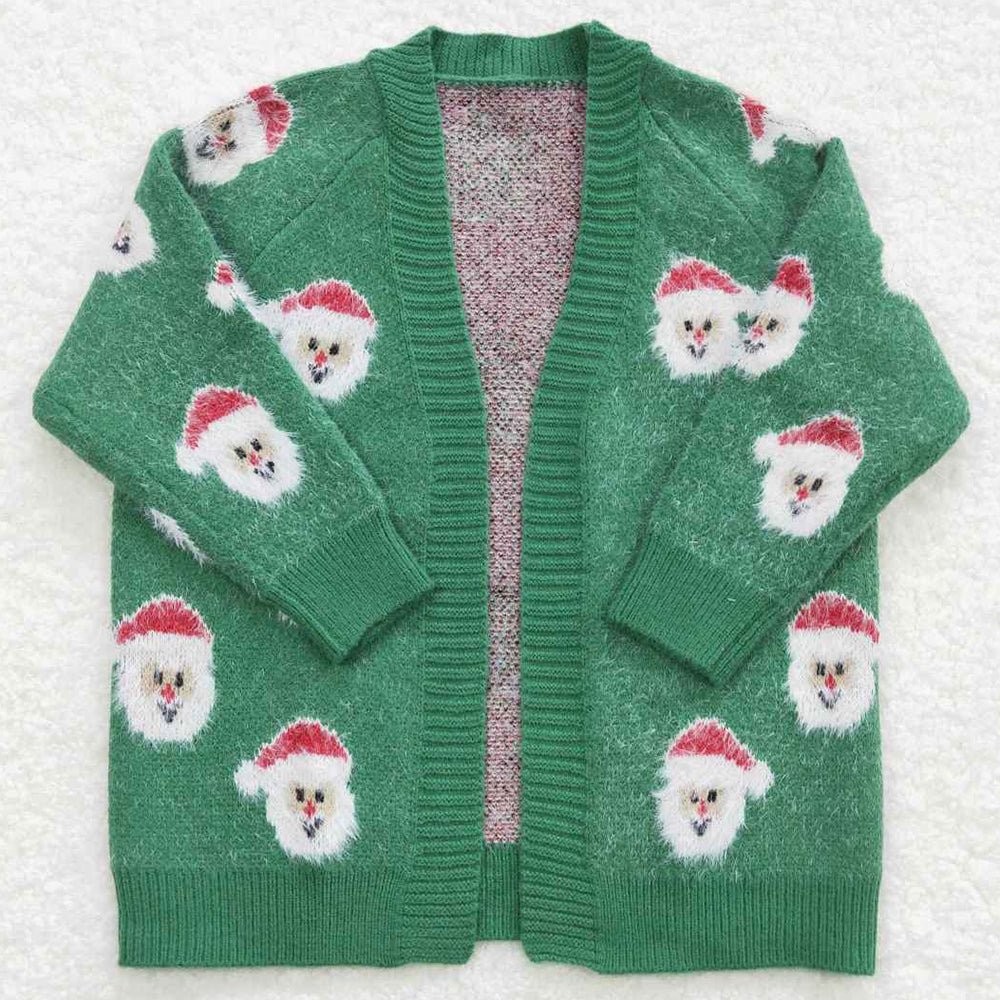 Santa Claus Christmas Baby Girls Sweaters GT0357