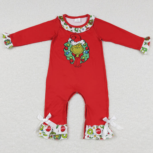 Christmas Baby Boys Romper Long Sleeve Rompers LR0579