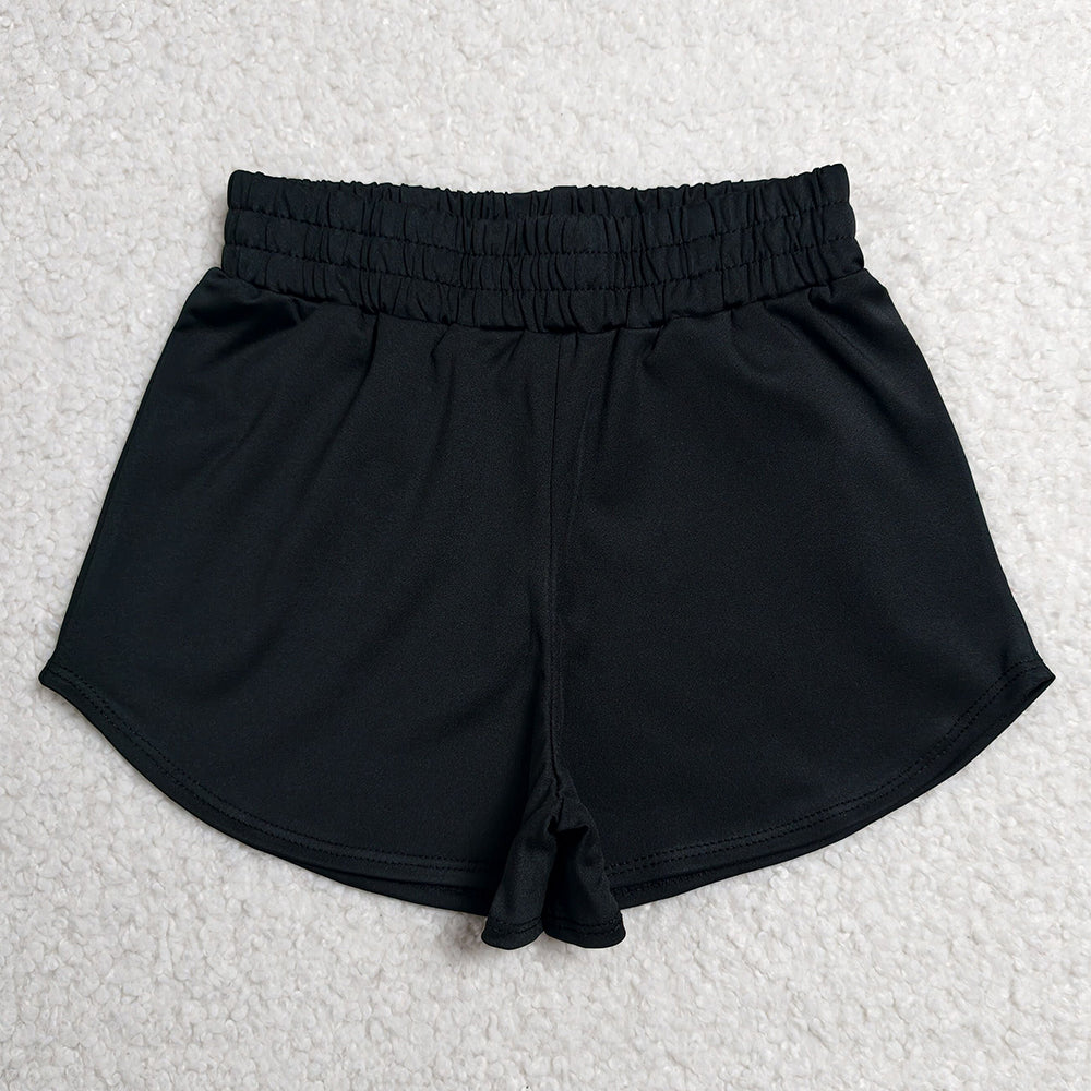 Baby Girls Shorts Black Yoga Active Sport Shorts Bottom SS0896