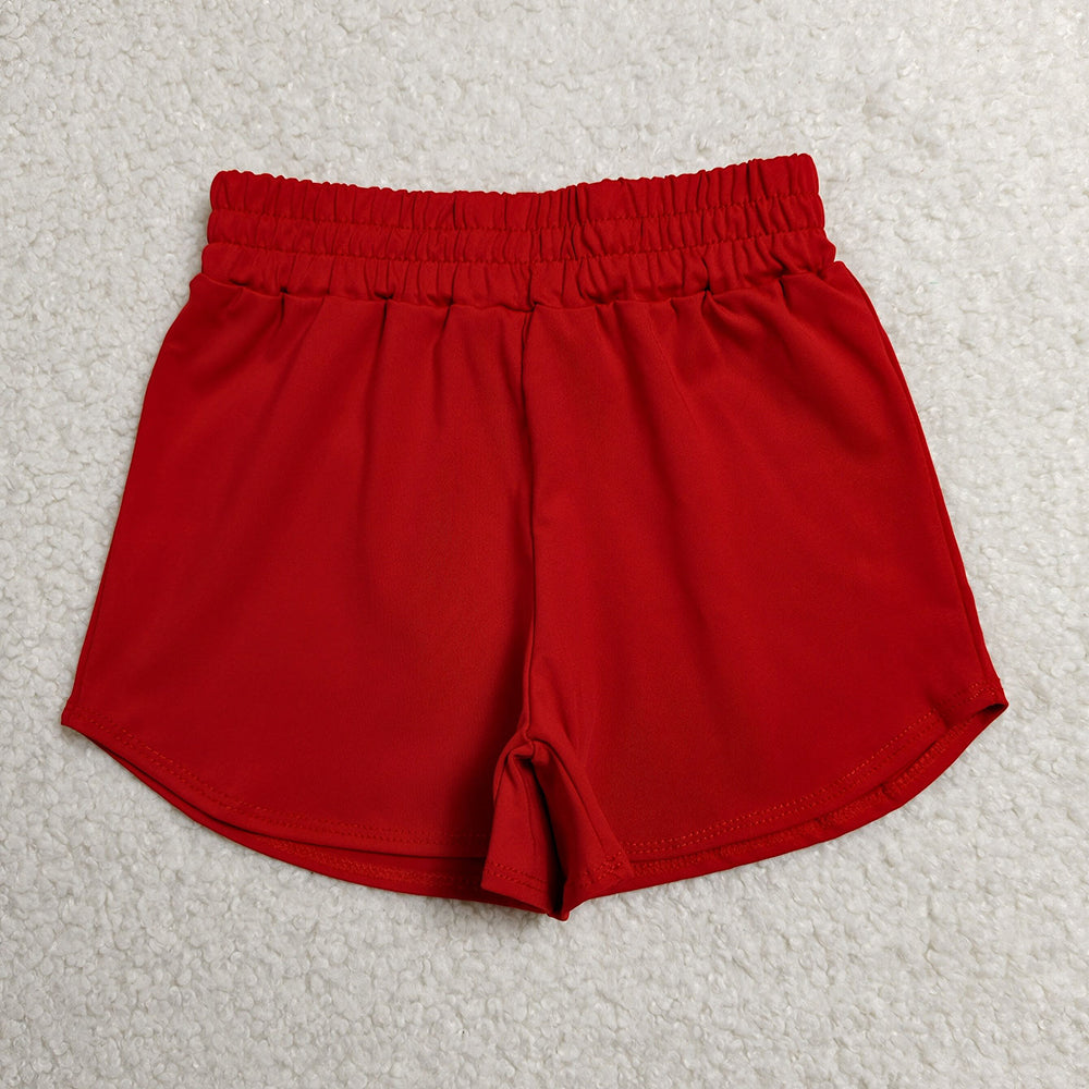 Baby Girls Shorts Red Yoga Active Sport Shorts Bottom SS0901