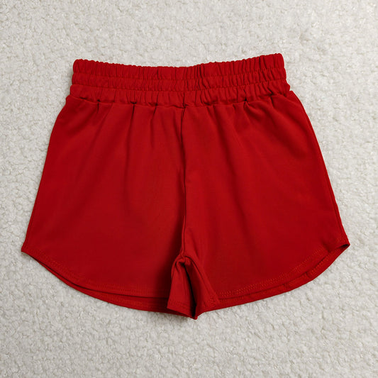 Baby Girls Shorts Red Yoga Active Sport Shorts Bottom SS0901