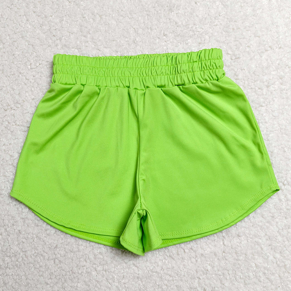 Baby Girls Light Green Yoga Active Sport Shorts Bottom SS0903