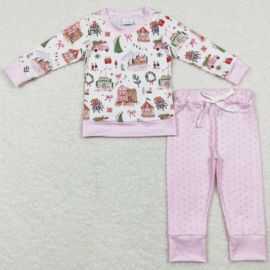 Christmas Baby Girls Clothes Long Sleeve Outfits GLP0914