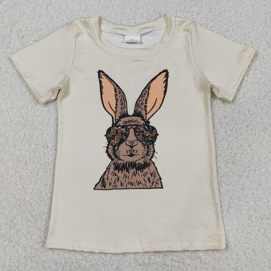 Baby Boys T-shirts Short Sleeve Rabbits Easter T-shirts Top BT1414 12.2