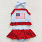 Baby Boys Swim Trunks 4th Of July Flag Summer Trunk Swimsuits S0135