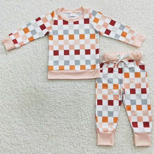 Boutique Kids Pajamas Long Sleeve Sleepwear Sets BLP0306