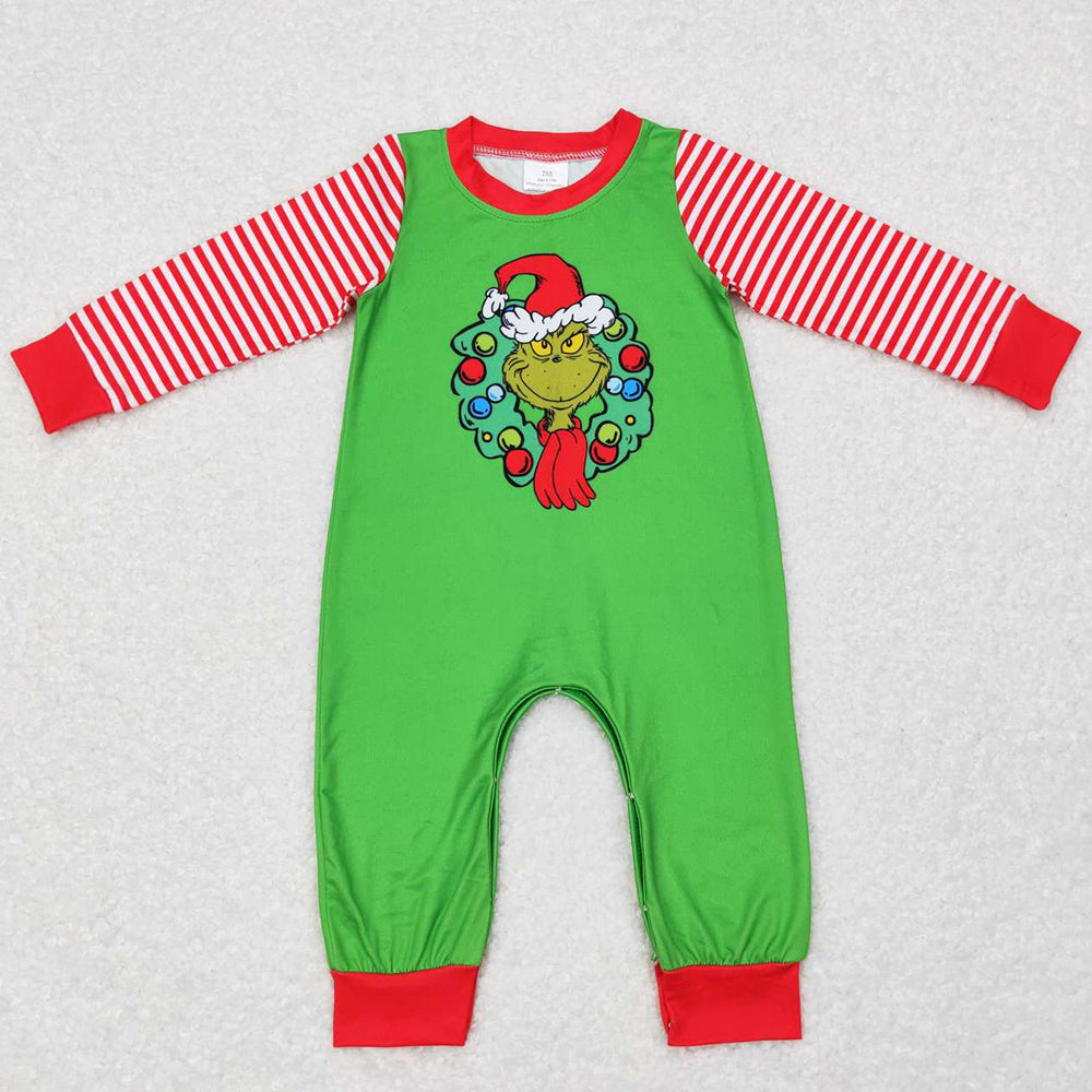 Christmas Baby Boys Romper Long Sleeve Rompers LR0579