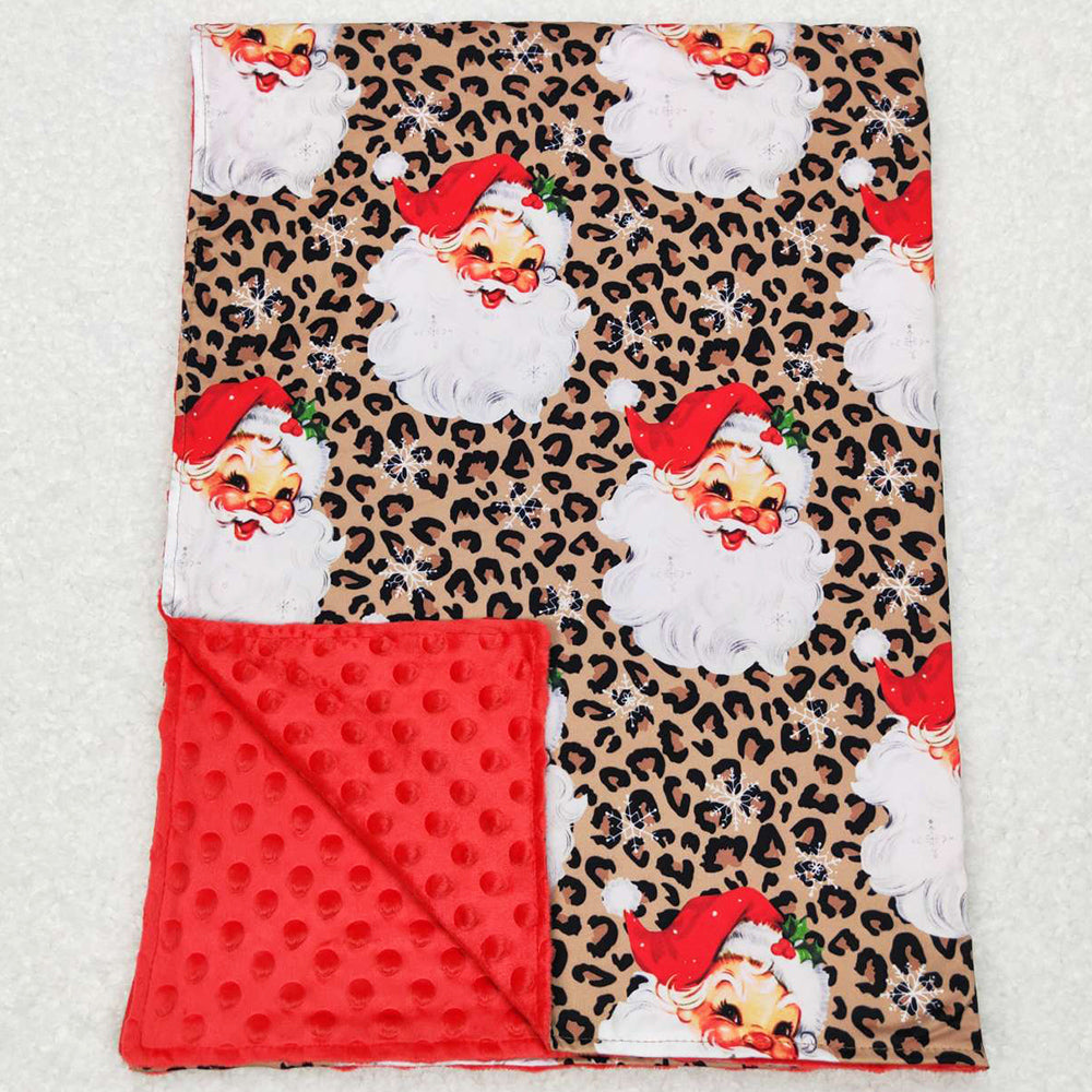 Santa Claus Print Baby Kids Blankets Christmas Blankets BL0087