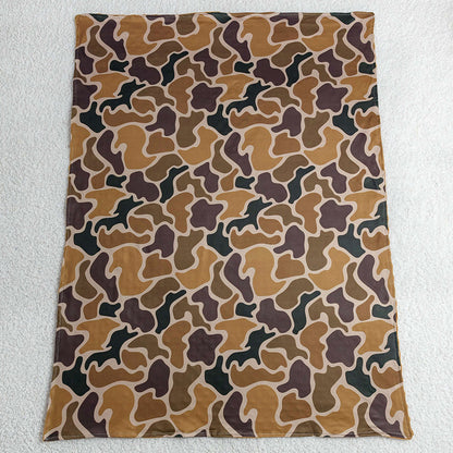Baby Kids Blankets Brown Camo Blankets BL0231