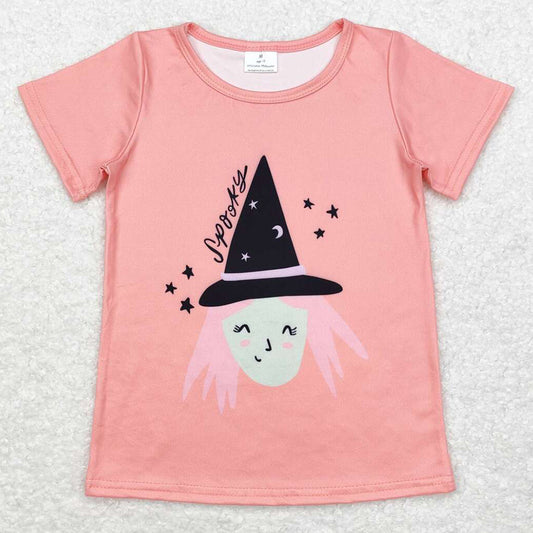 Baby Girls Clothes tops Halloween Short Sleeve Tee Shirts Tops GT0697