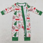 Baby Infant Girls Rompers Christmas Season Tree Zip Bamboo Rompers LR1056 LR1057