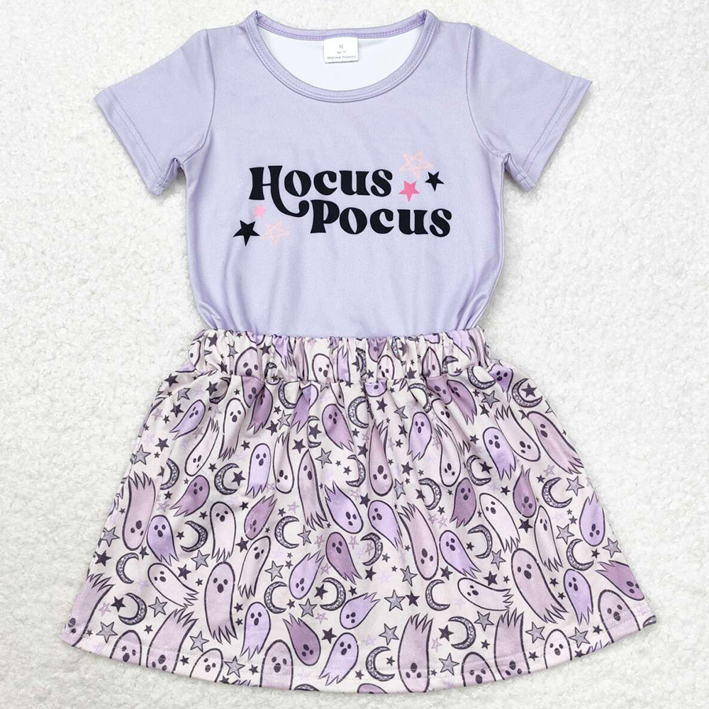 Baby Girls Clothes Skirts Grey Tee Shirts Tops Skirt Sets GSD1398