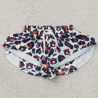 Baby Girls Shorts Navy Leopard AU Yoga Active Team Butterfly Shorts Bottom SS0819