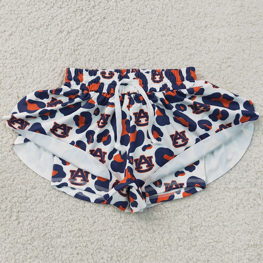 Baby Girls Shorts Navy Leopard AU Yoga Active Team Butterfly Shorts Bottom SS0819