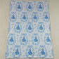 Baby Kids Blankets Blue Stripe Bows Castles Blankets BL0247