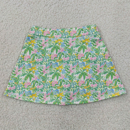 Baby Girls Skirts Beach Sea Pants Yoga Active Skirt Shorts Bottom GLK0311