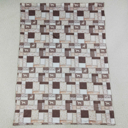 Baby Kids Blankets Dogs Deer Ducks Camo Checked Blankets BL0249