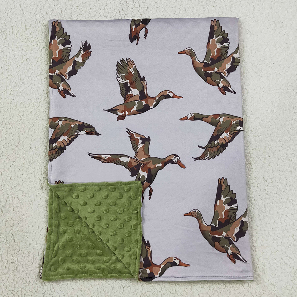 Baby Boys Blankets Camo Ducks Hunting Blankets BL0288