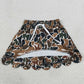 Baby Girls Skirts Dark Brown Camo Scallop Pockets Skirt Shorts Bottom GLK0300