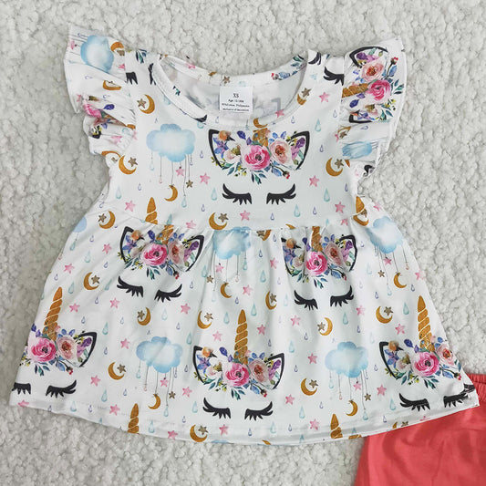 Fashion Baby Girl Clothes Summer Boutique Kids Clothing Girls Outfits A15-11