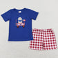 Boutique Kids Boys Clothes July 4th Kids Sibling Clothing Girls Sets GSSO0460 BSSO0423