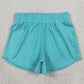 Baby Girls Clothes Blue Short Sleeve Top Sports Shorts Yoga Active Clothes Sets GSSO3768