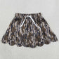 Baby Girls Skirts Southern Olive Wood Camo Scallop Pockets Skirt Shorts Bottom GLK0298