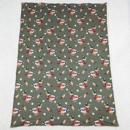Baby Girls Blankets Flowers Ducks Hunting Blankets BL0283