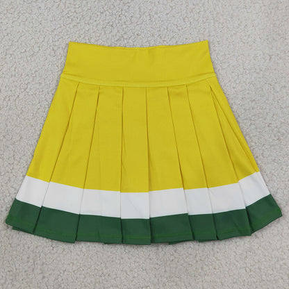 Baby Girls Skirts Yellow Green White Yoga Active Pleated Skirt Short Bottoms GLK0319