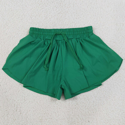 Baby Girls Shorts Green Yoga Active Butterfly Shorts Bottom SS0938