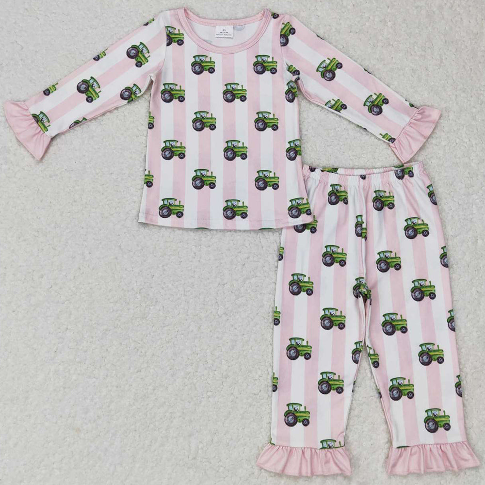 Hot Sale Baby Girls Pajamas Sibling Sleepwear Sets GLP0776