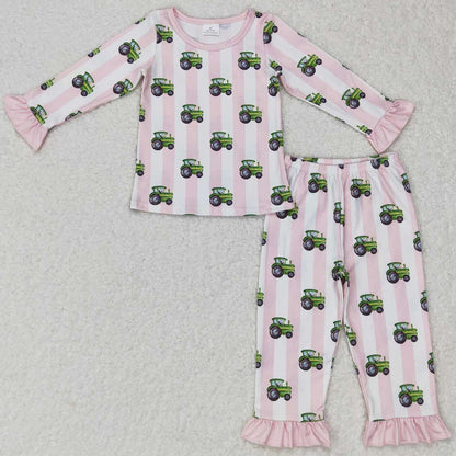 Hot Sale Baby Girls Pajamas Sibling Sleepwear Sets GLP0776