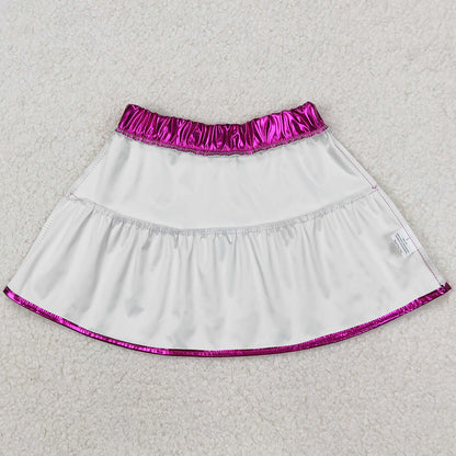Baby Girls Purple Leather Skort Skirts GLK0039 3.20