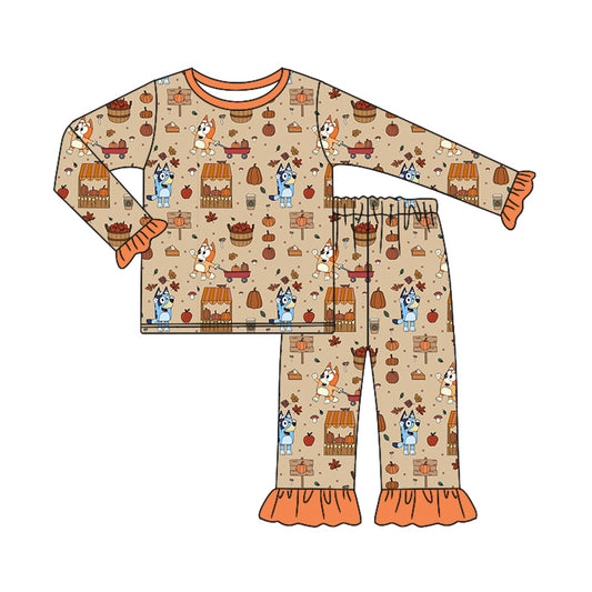 Boutique Baby Girls Pajamas Kids Girls Sleepwear Sets Preorder Moq 5