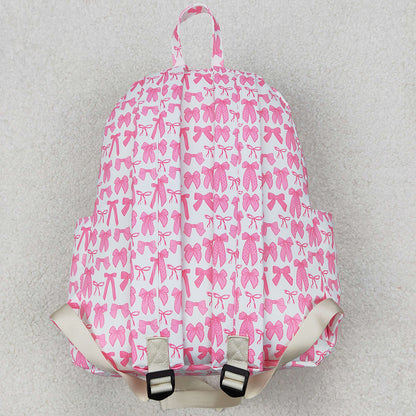 Baby Girls Backpacks Pink Bows Kids Backpacks Bags BA0285