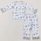 Boutique Kids Girls Pajamas Duck Deer Cute Sibling Sleepwear Sets GLP0974