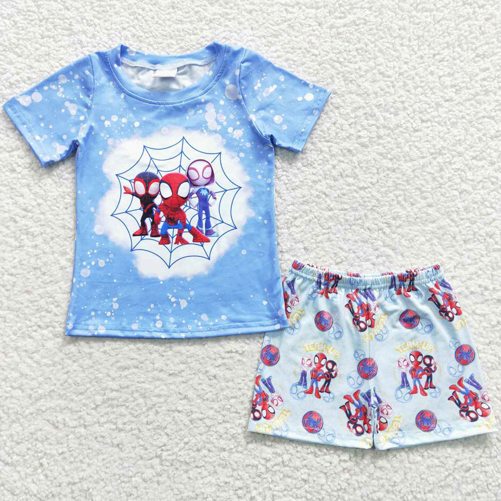 Boutique Baby Boys Clothes Summer Shorts Sets BSSO0246