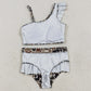 Baby Girls Swimsuits 2pcs Duck Browm Camo Ruffle Summer Swimsuits S0481 5.1