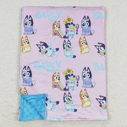 Baby Girls Blankets Pink Dogs Blankets BL0130