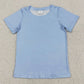 Baby Boys Clothes Blue Short Sleeve Back Dog Fishing Hunting T-shirts Top BT1765